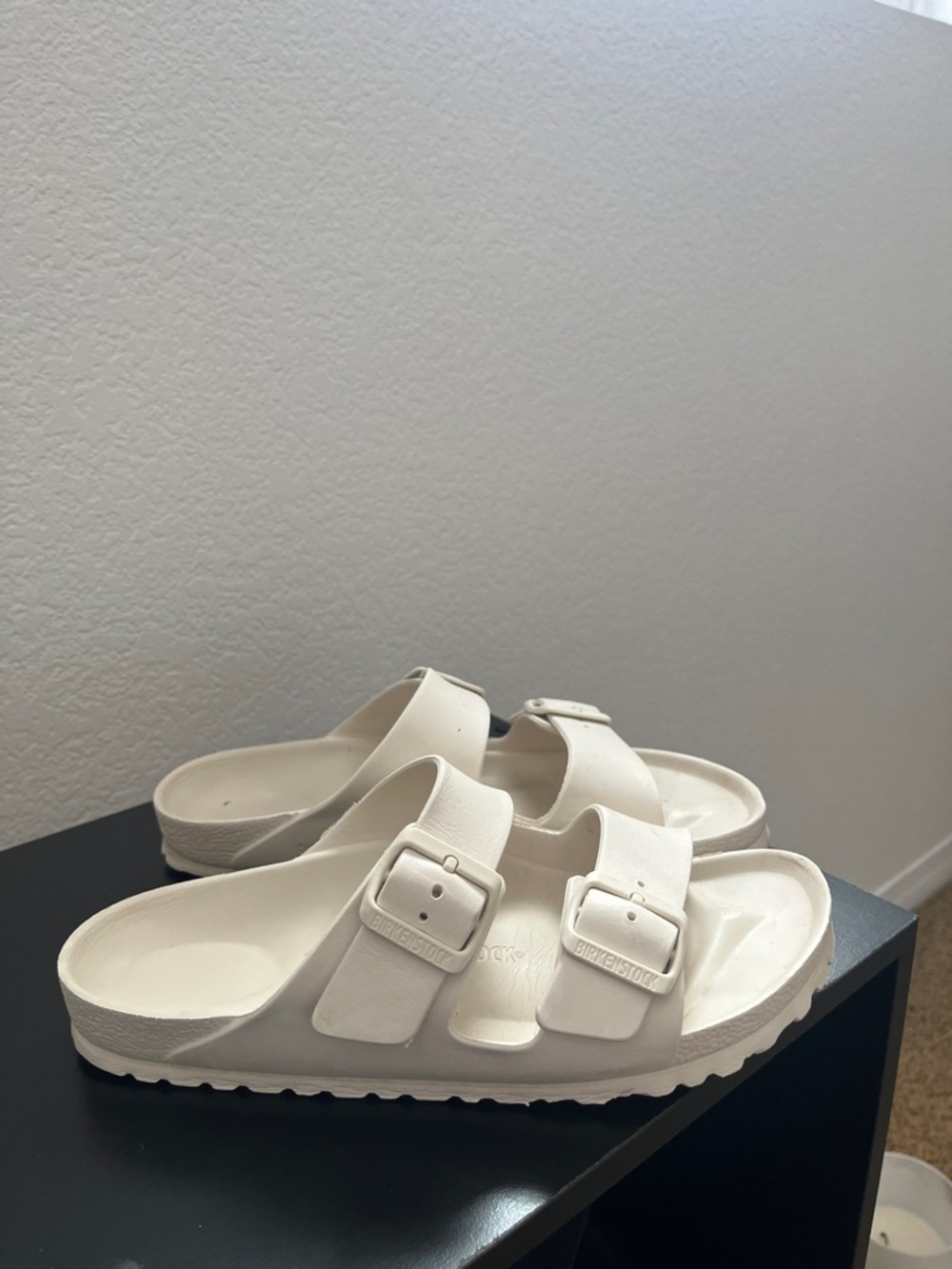 Birkenstock Arizona EVA Sandals in Off-White